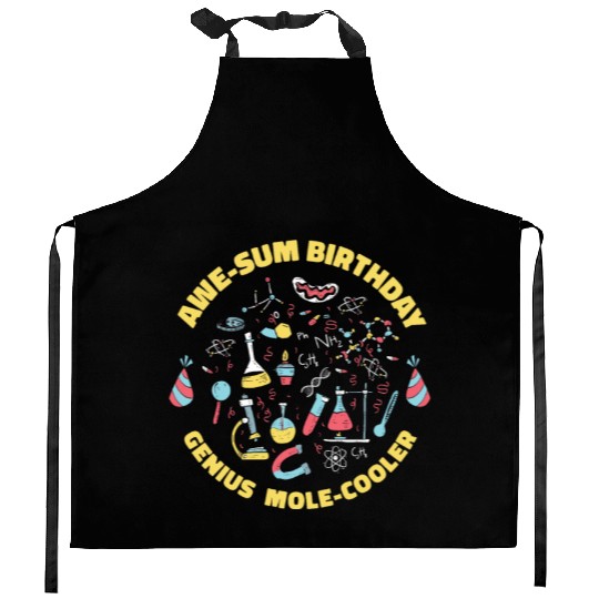 Science Theme Birthday Party Chemistry Scientist Kitchen Aprons
