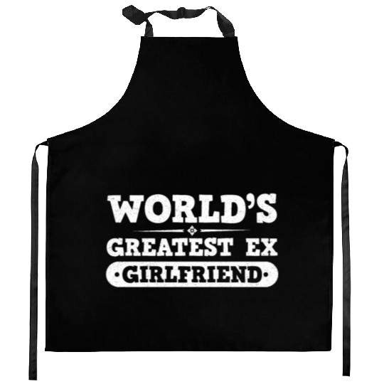 Worlds Greatest Ex Girlfriend Break Postal Service Kitchen Aprons