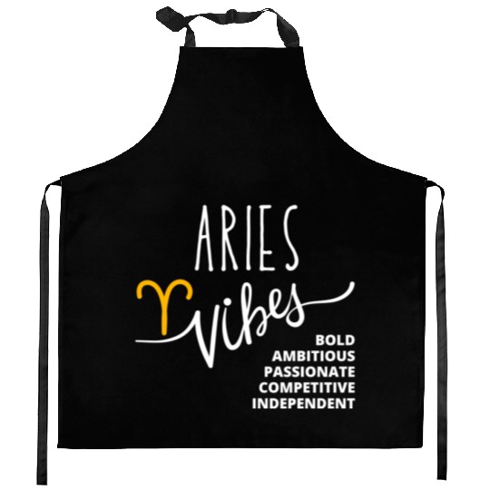Aries: Embrace Your Fearless and Bold Nature Kitchen Aprons