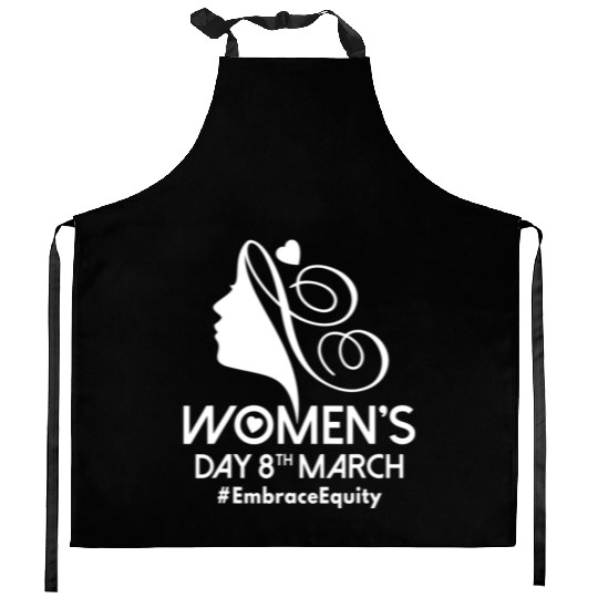 International Women's Day 8 March IWD Embrace Kitchen Aprons