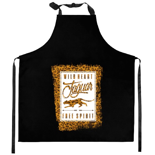 Jaguar Spirit Tribal Gift Idea Kitchen Aprons
