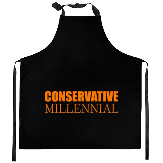Conservative Millennial Kitchen Aprons