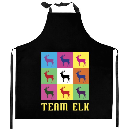 Team Elk Kitchen Aprons