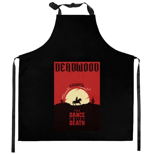 Dead wood south Dakota wild west town Kitchen Aprons