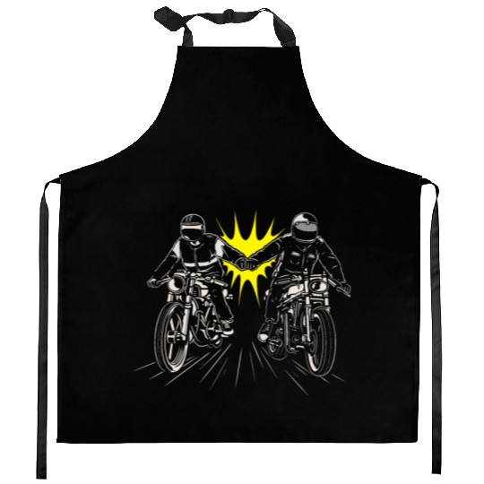 Motorcycle Passion Gasoline In The Veins Kitchen Aprons