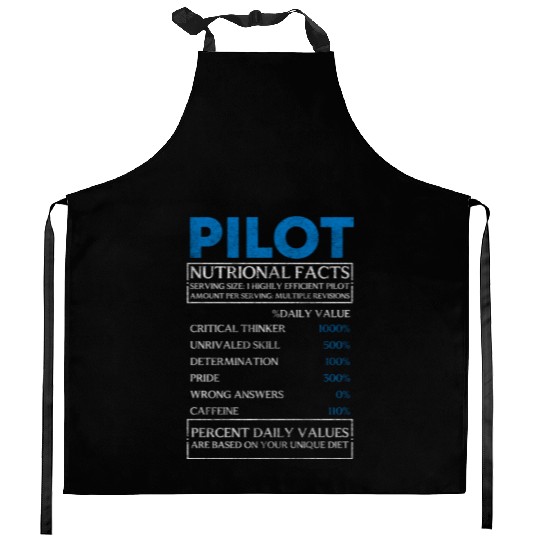 Airplane Aviator Flight School Kitchen Aprons