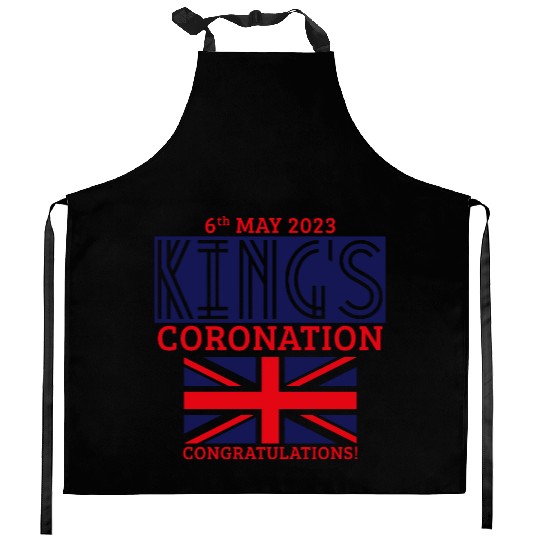 King’s Coronation, 6th May 2023 Congratulations, N Kitchen Aprons