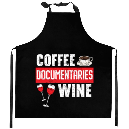 Coffee Documentaries Wine True Crime Documentary Kitchen Aprons