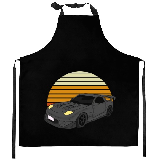 Car Drifting Racing Racecar Motorsport Mechanic Kitchen Aprons