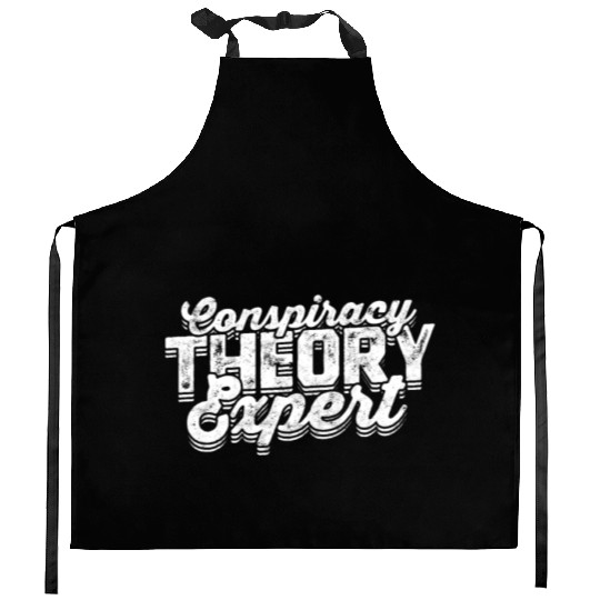 Conspiracy Theorist Theory Science Fiction Kitchen Aprons