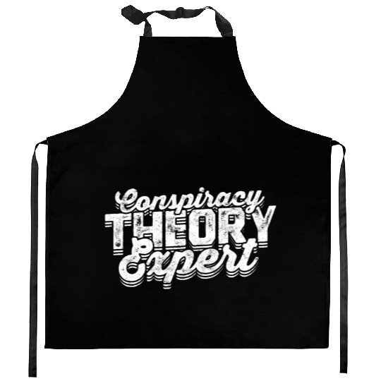 Conspiracy Theorist Theory Science Fiction Kitchen Aprons