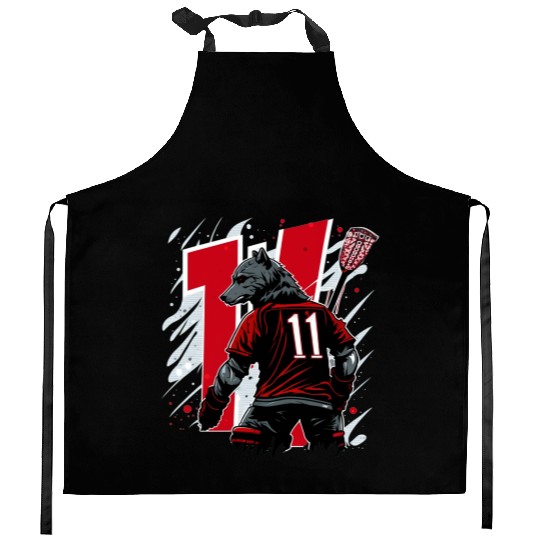 Beacon Hills High School Number 11 Kitchen Aprons