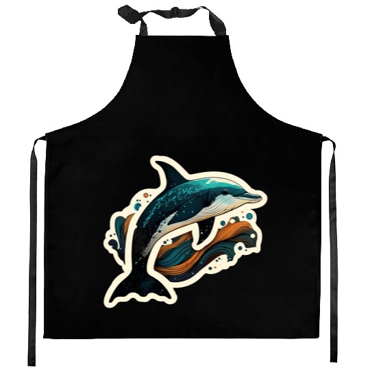 Dolphin Kitchen Aprons