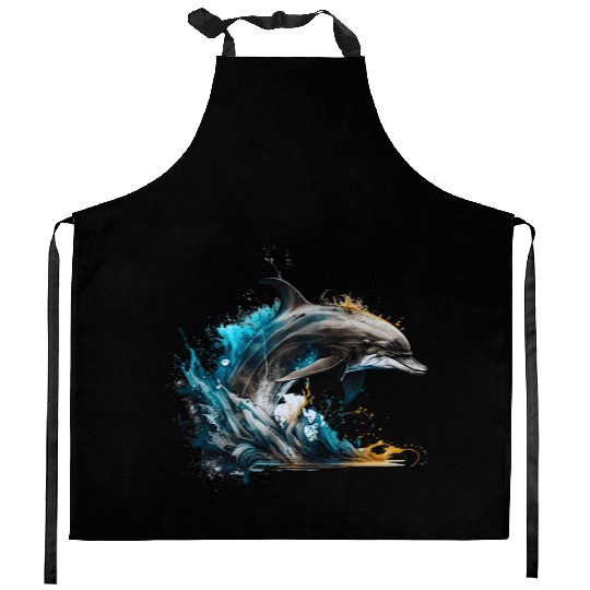 Dolphin Kitchen Aprons