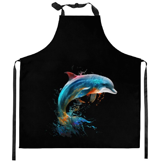 Dolphin Kitchen Aprons