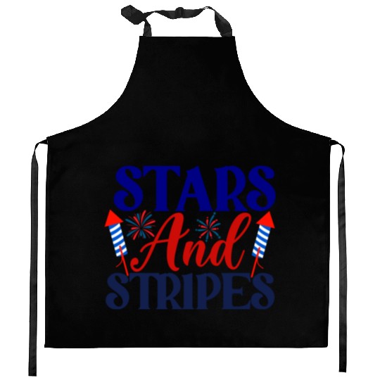Stars And Stripes Kitchen Aprons
