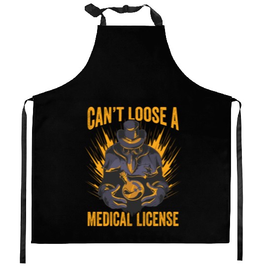 Plague Doctor Plague Doctor Mask Medicines Kitchen Aprons