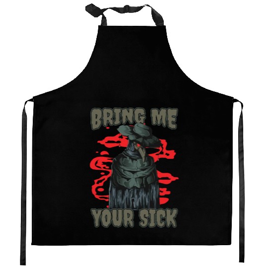 Plague Doctor Plague Doctor Mask Medicines Kitchen Aprons