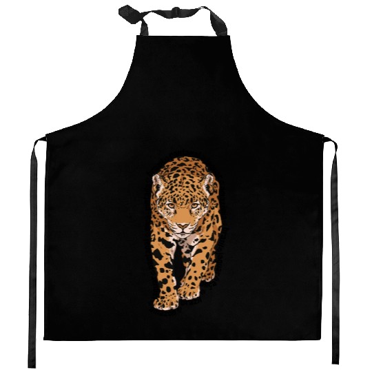 Brazilian Jaguar Kitchen Aprons