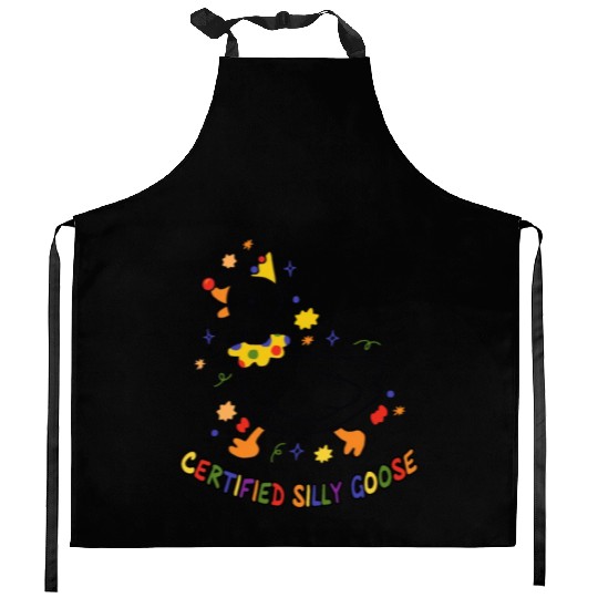 Certified Silly Goose Lover Farmer Kitchen Aprons