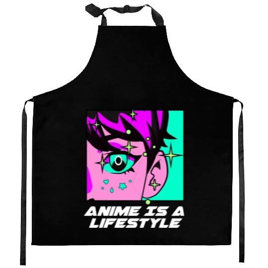 Anime Is a Lifestyle Japanese Kawaii Japan Cute An Kitchen Aprons