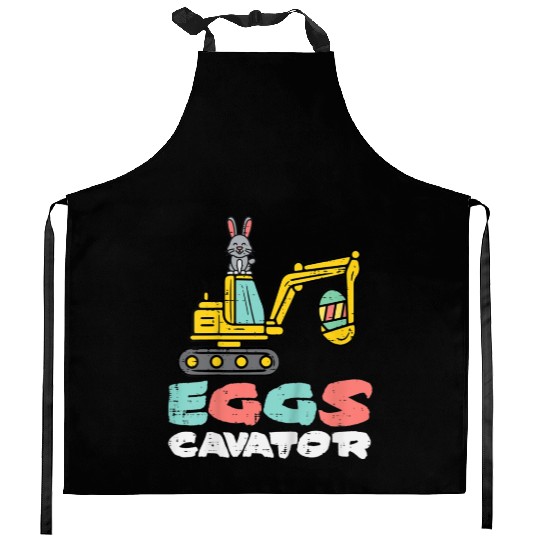 Cavator Easter Kitchen Aprons