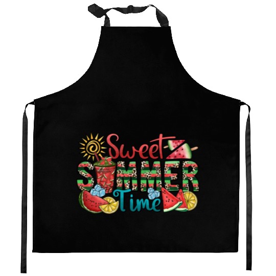 Sweet Summer Time Kitchen Aprons