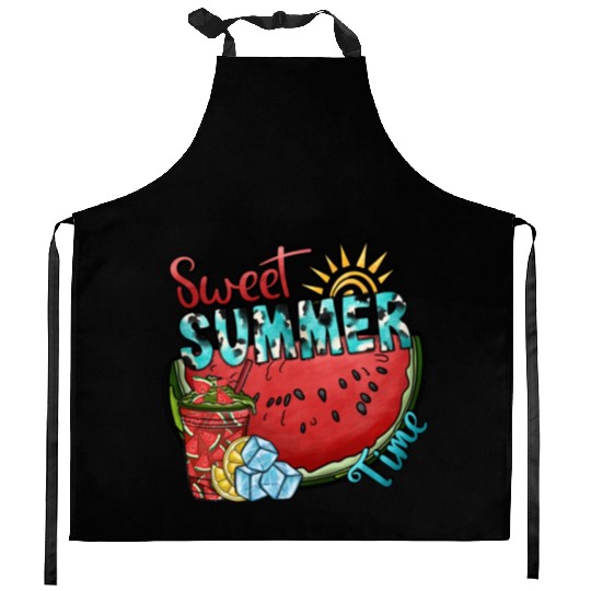Sweet Summer Time Kitchen Aprons