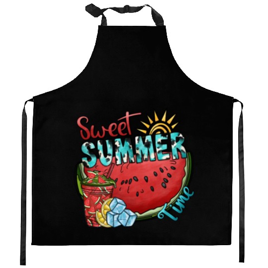Sweet Summer Time Kitchen Aprons