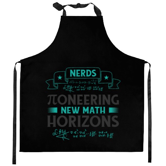 Pi Day Nerd Pi Symbol Number Nerdy Mathematics Kitchen Aprons