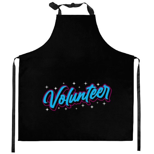 Volunteer Volunteers Volunteering Unpaid Job Kitchen Aprons