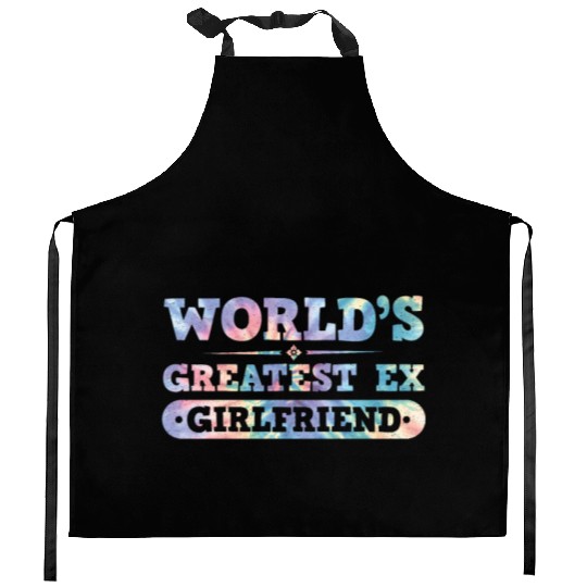 Worlds Greatest Ex Girlfriend Break Postal Service Kitchen Aprons