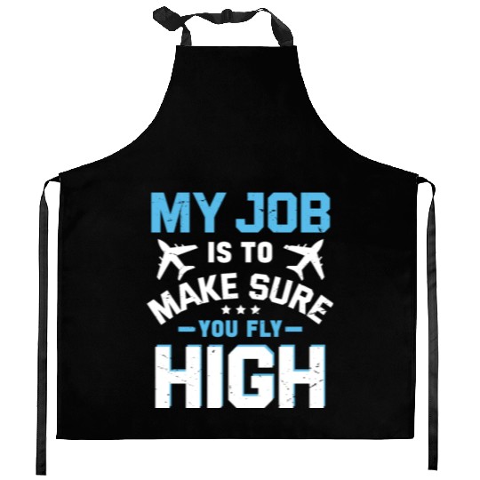 Air Traffic Controller ATC Flight Control Aircraft Kitchen Aprons