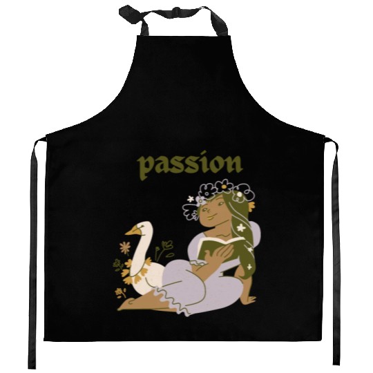 Book Kitchen Aprons, Book Lover Kitchen Aprons, Gift For Librarian.