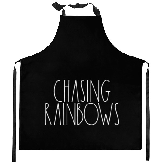 Chasing Rainbows White Rae Dunn Inspired Decor Kitchen Aprons