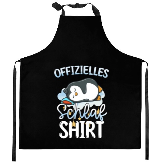 Official Sleep Kitchen Aprons Dog