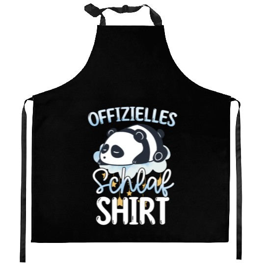 Official Sleep Kitchen Aprons Cat