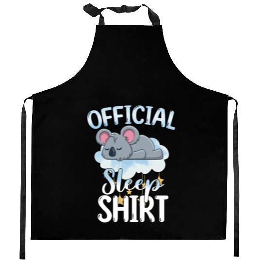Official Sleep Kitchen Aprons Koala