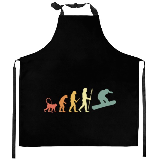 Evolution of Snowboarding Kitchen Aprons