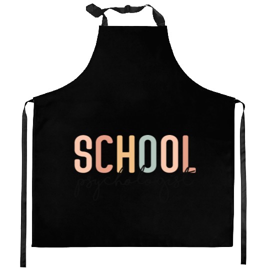 School Psychologist Gift Kitchen Aprons