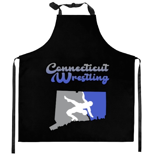 Connecticut Wrestling Kitchen Aprons