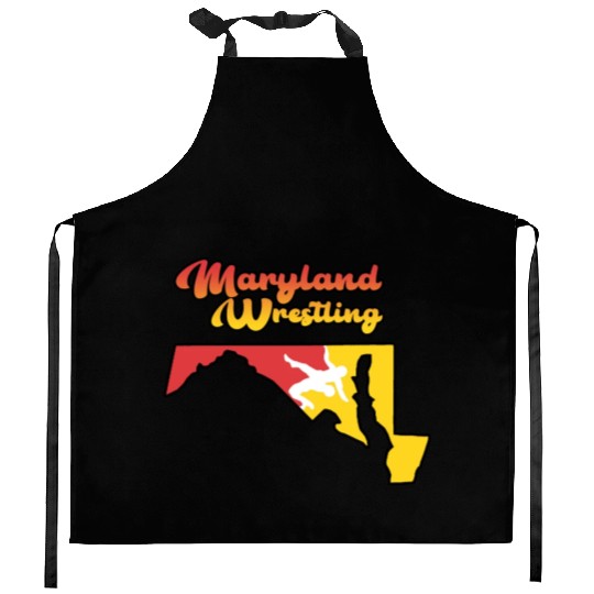 Maryland Wrestling Kitchen Aprons