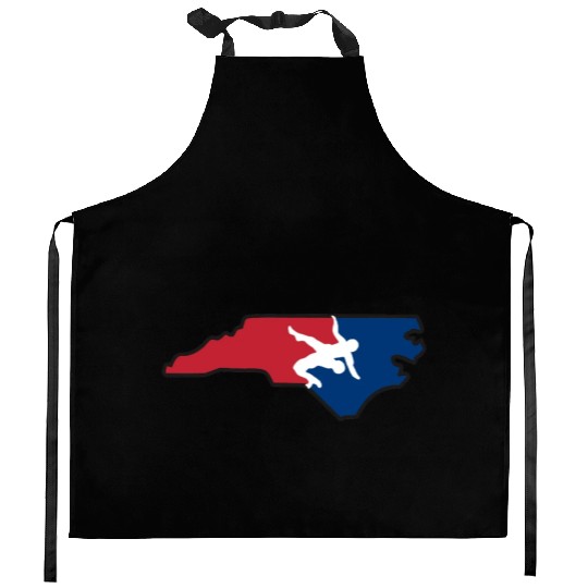 North Carolina Wrestling Kitchen Aprons