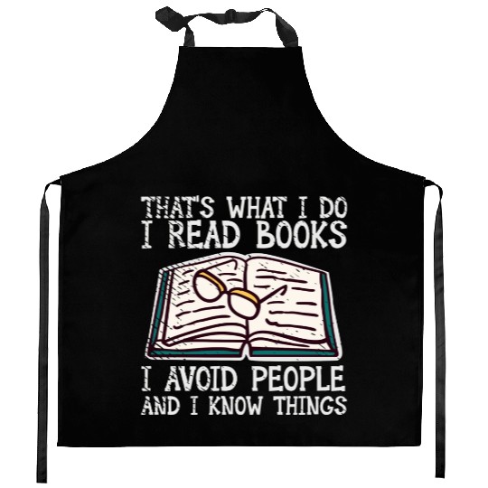 Book Lover Literature Book Reading Novels Kitchen Aprons