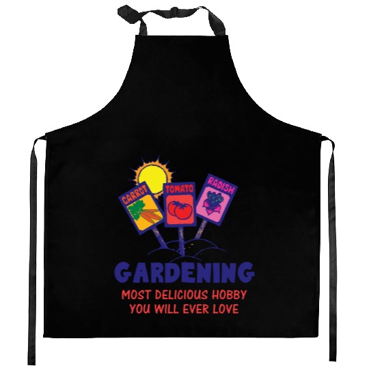 GARDENING NEXT DELICIOUS HOBBY YOU WILL EVER LOVE Kitchen Aprons