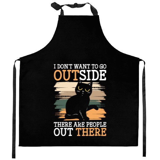I Hate People People Dislike Rejection Kitchen Aprons