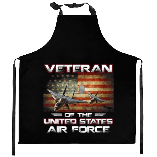 Veteran of the United States US Air Force Kitchen Aprons
