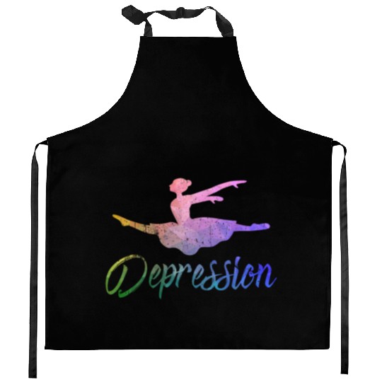 Ballet dance class gift dance dancer ballerina Kitchen Aprons