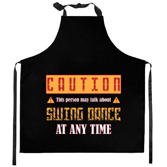 Retro Dance Humor Funny Swing Dancing Kitchen Aprons