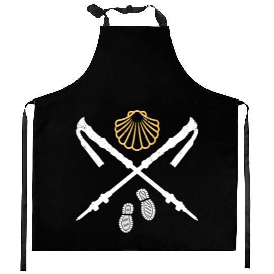 Camino De Santiago Way Of St. James Pilgrims Kitchen Aprons
